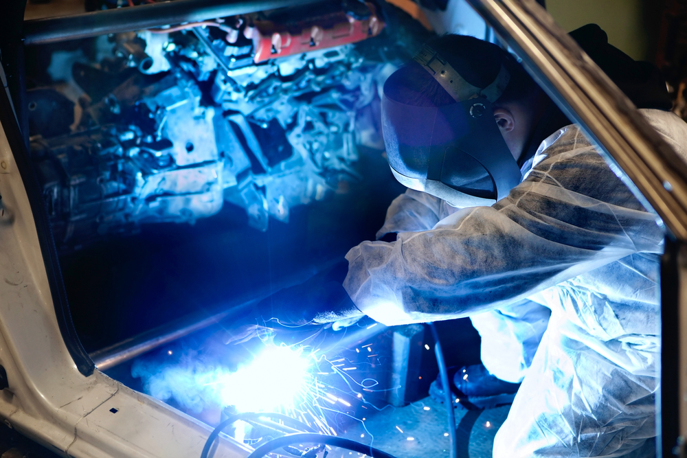 Welding Car Frame
