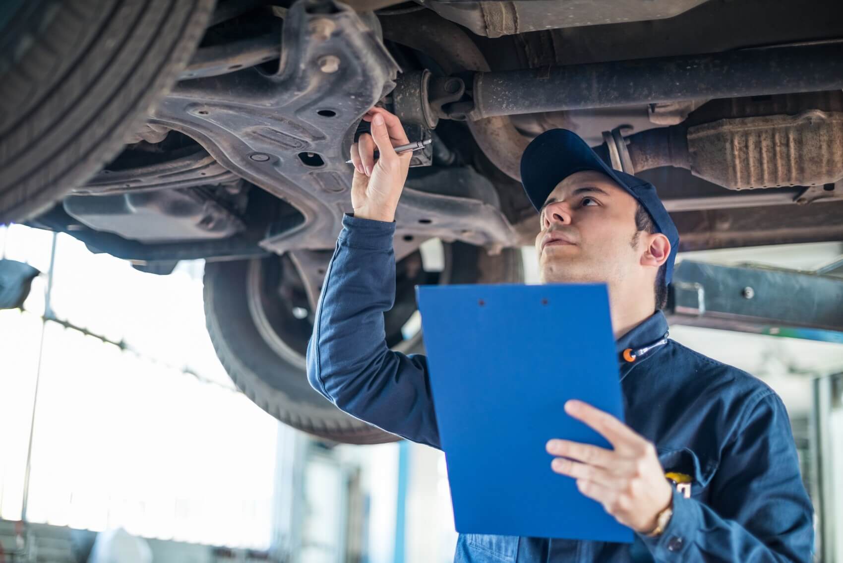 Undercarriage inspection